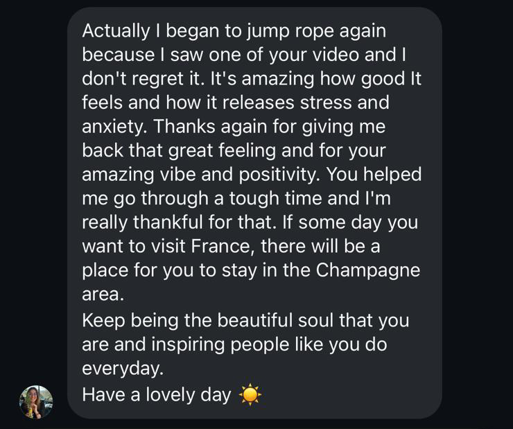 Testimonial from Emily