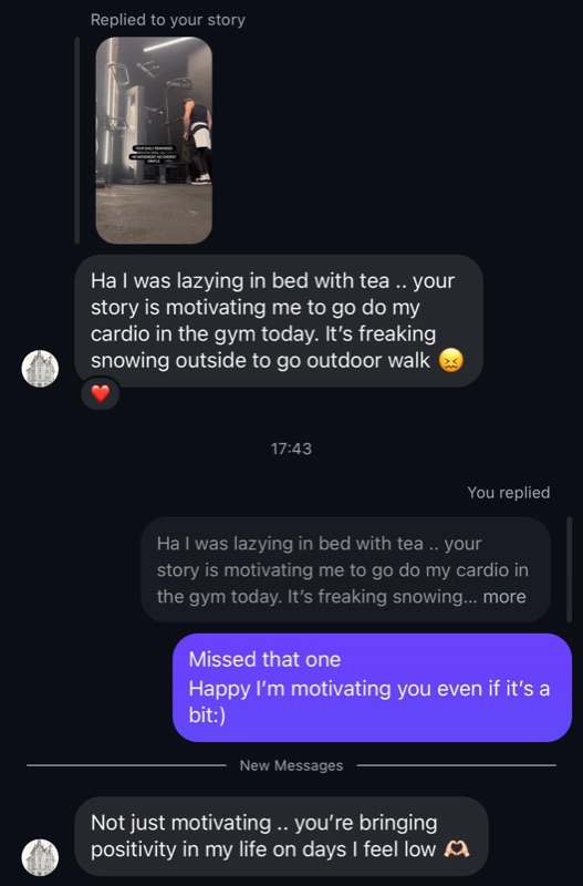 Motivating message