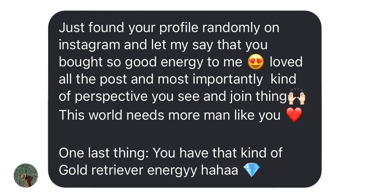 Message about energy