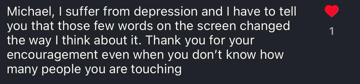 Message about inspiration